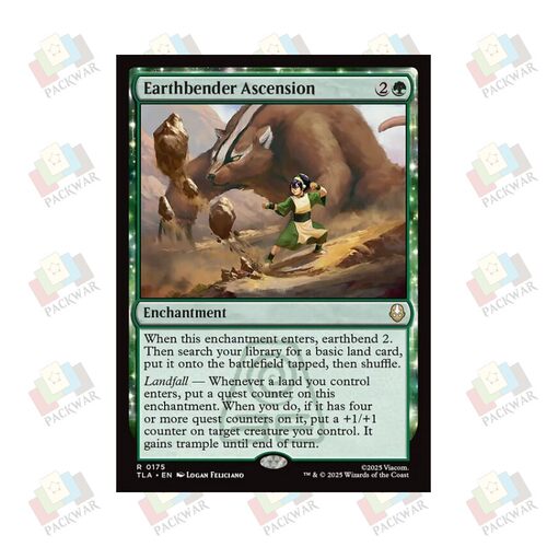 牌客窝 万智牌 运土神通腾扬 Earthbender Ascension 金 绿 闪