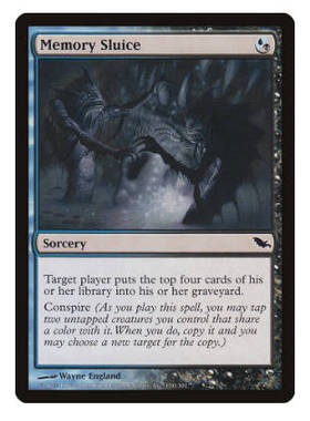 牌客窝 万智牌 记忆奔流 Memory Sluice 铁 多色