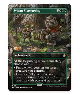 牌客窝 万智牌 森林清还 Sylvan Scavenging 金 绿