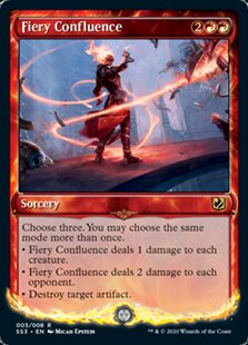 牌客窝 万智牌  焰流交汇 Fiery Confluence  金 红色