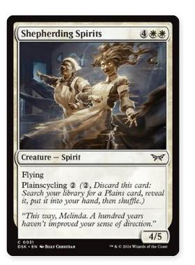 牌客窝 万智牌 照管精怪 Shepherding Spirits 铁 白