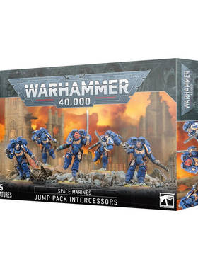 战锤 Warhammer 40K 跳跃背包仲裁者 Jump Packs Intercessor
