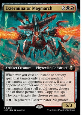 万智牌 摩登新篇3指挥官M3C Exterminator Magmarch 金 多