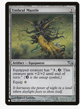 牌客窝 万智牌 暗影披风 Umbral Mantle 银 神器