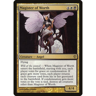 牌客窝 万智牌 品格范师 Magister of Worth 金 多