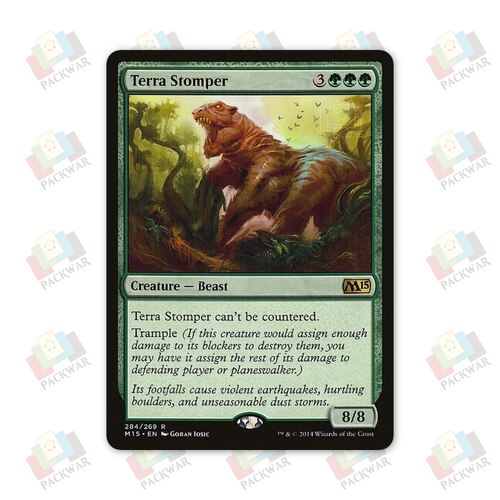 牌客窝 万智牌 跺地猛兽 Terra Stomper 金 绿
