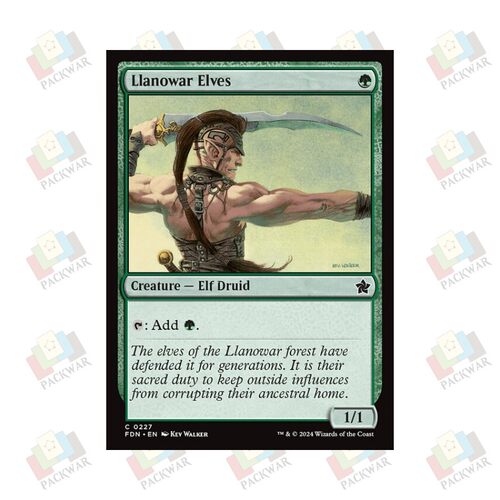 牌客窝 万智牌 罗堰妖精 Llanowar Elves 铁 绿色