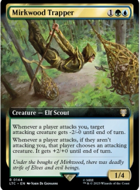 牌客窝 万智牌  黑森林布陷人 Mirkwood Trapper 金 多色