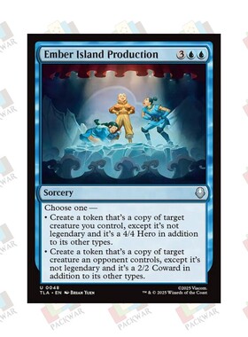 牌客窝 万智牌  余烬岛公演 Ember Island Production  银 蓝