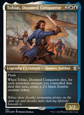 万智牌 注亡征服者托彪斯 Tobias, Doomed Conqueror 银 多色
