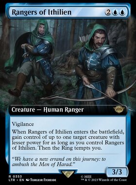 牌客窝 万智牌  伊希利恩突击队 Rangers of lthilien 金 蓝