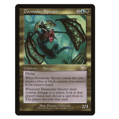 牌客窝 万智牌 末日幽灵 Doomsday Specter 金 多色