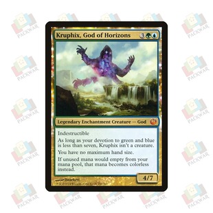万智牌 天际神克罗芬斯 Kruphix, God of Horizons 秘稀 多色