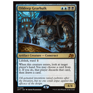 牌客窝 万智牌 油污巨械 Oildeep Gearhulk 金 多