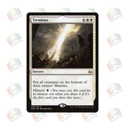牌客窝 万智牌 终始 Terminus 金 白 闪
