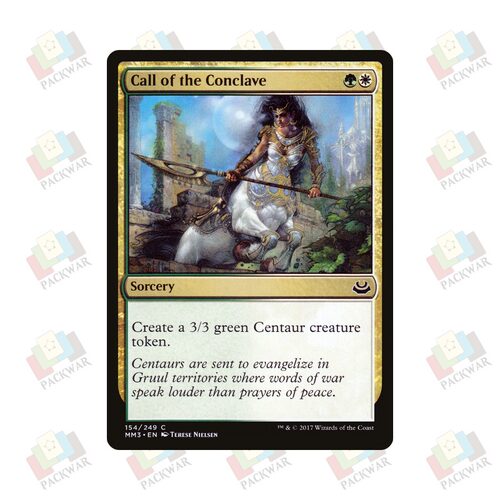 牌客窝 万智牌 盟会的呼唤 Call of the Conclave 铁 多色 闪