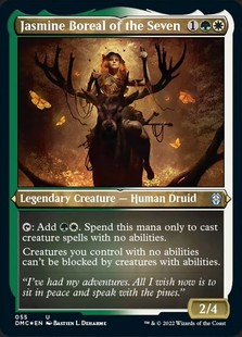 Jasmine Boreal 银 七人众 多 Seven 北风茉莉 the 万智牌