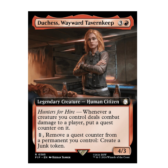 万智牌 刚愎酒馆主公爵夫人 Duchess, Wayward Tavernkeep 金 红