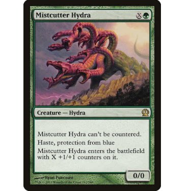 牌客窝 万智牌  破雾多头龙 Mistcutter Hydra 金 绿色