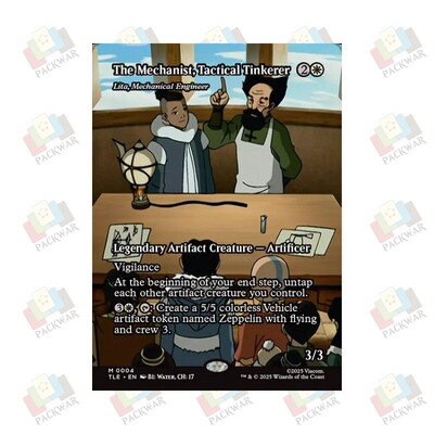 万智牌 机械工程师莉塔 Lita, Mechanical Engineer 秘稀 白 闪