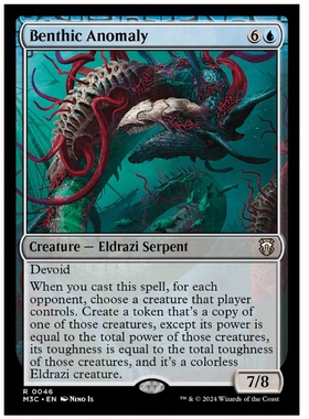 牌客窝 万智牌 深洋异体 Benthic Anomaly 金 蓝