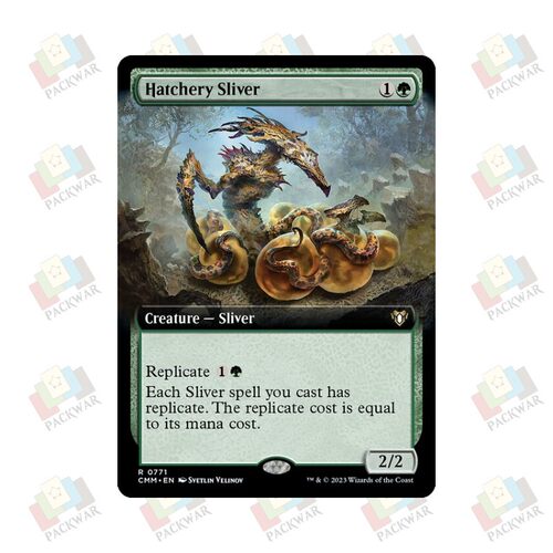 牌客窝 万智牌 孵卵裂片妖 Hatchery Sliver 金 绿 闪