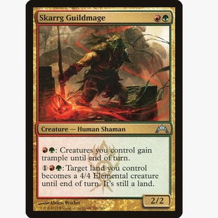 牌客窝 万智牌 始卡克公会法师 Skarrg Guildmage 银 多色