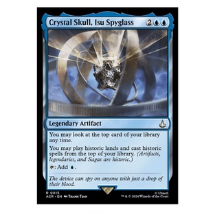 Skull Crystal Isu Spyglass 蓝 万智牌 金 伊述观测仪水晶头骨