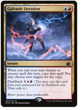 牌客窝 万智牌   电流迭变 Galvanic Iteration 金 多色 简中