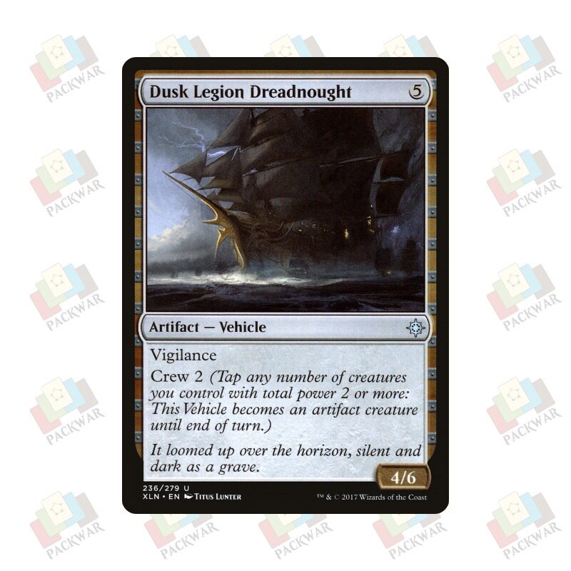 牌客窝 万智牌 暮影军团无畏舰 Dusk Legion Dreadnought 银 神器