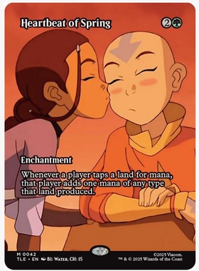 牌客窝 万智牌 春之鼓动 Heartbeat of Spring 金 绿色