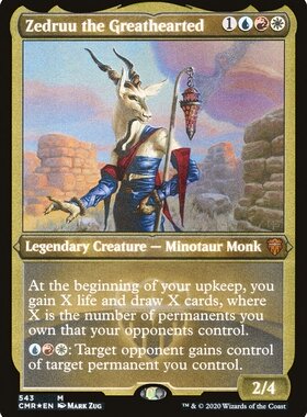 牌窝 万智牌 至善赛特鲁 Zedruu the Greathearted 秘稀 多