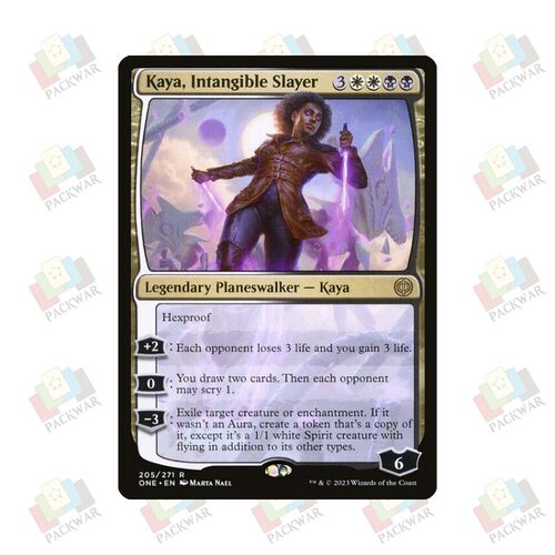 牌客窝 万智牌 虚形克星卡娅 Kaya, Intangible Slayer 金 多 闪