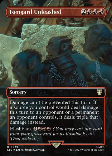 牌客窝 万智牌 Isengard Unleashed 金 红