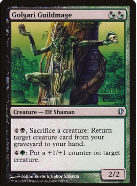 牌客窝 万智牌  葛加理公会法师  Golgari Guildmage 银 多色