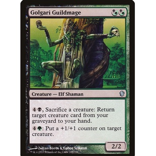 牌客窝 万智牌  葛加理公会法师  Golgari Guildmage 银 多色