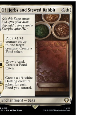 牌客窝 万智牌  香草炖野兔 Of Herbs and Stewed Rabbit 金 白