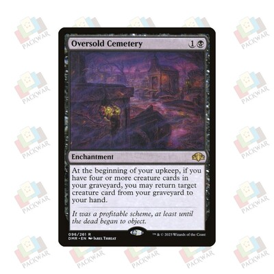 牌客窝 万智牌 超卖墓园 Oversold Cemetery 金 黑 闪
