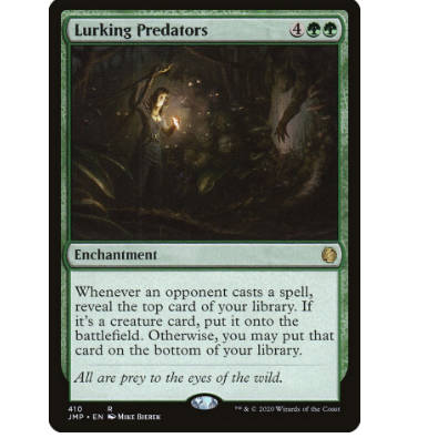 牌客窝 万智牌 潜伏掠食者 Lurking Predators 金 绿