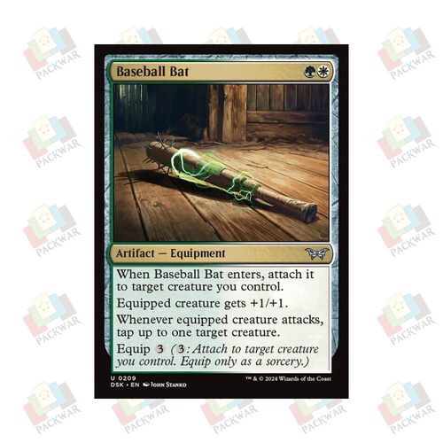 牌客窝 万智牌 棒球棒 Baseball Bat 银 多色 闪