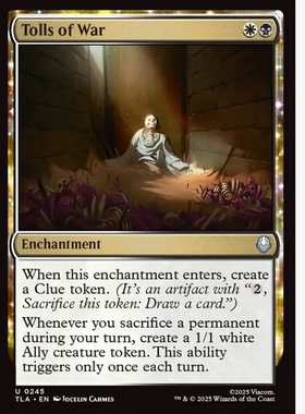 牌客窝 万智牌  战争代价 Tolls of War 银 多色