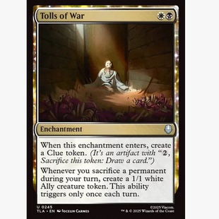 Tolls 战争代价 War 多色 牌客窝 银 万智牌