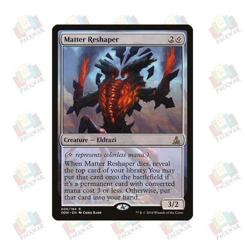 牌客窝 万智牌 塑质恶体 Matter Reshaper 金 神器