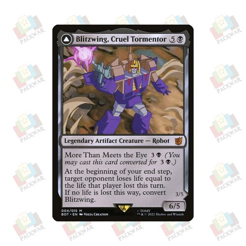 万智牌 残酷虐徒闪电 Blitzwing, Cruel Tormentor 秘稀 黑 闪