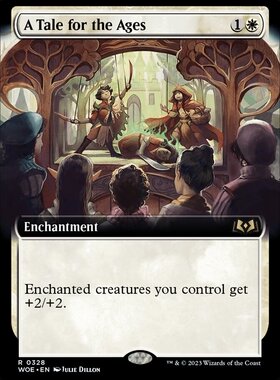 牌客窝 万智牌  传世奇谭 A Tale for the Ages 金 白色