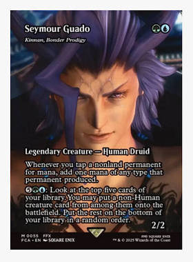 牌客窝 万智牌  持绊逸才季宁 Kinnan, Bonder Prodigy 秘稀多色