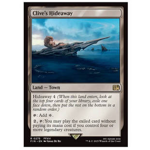 藏身处 地 牌客窝 克莱夫 Hideaway 金 万智牌 Clive