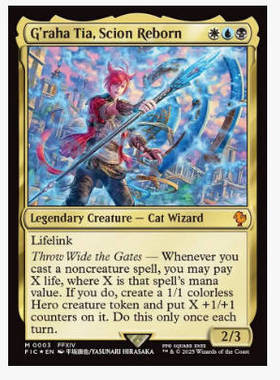 万智牌 重生血盟古·拉哈·提亚 G'raha Tia, Scion Reborn 秘 多