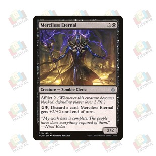 牌客窝 万智牌 无情永生者 Merciless Eternal 银 黑 闪