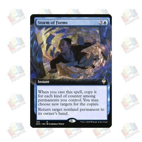 牌客窝 万智牌   表单风暴  Storm of Forms  金 蓝